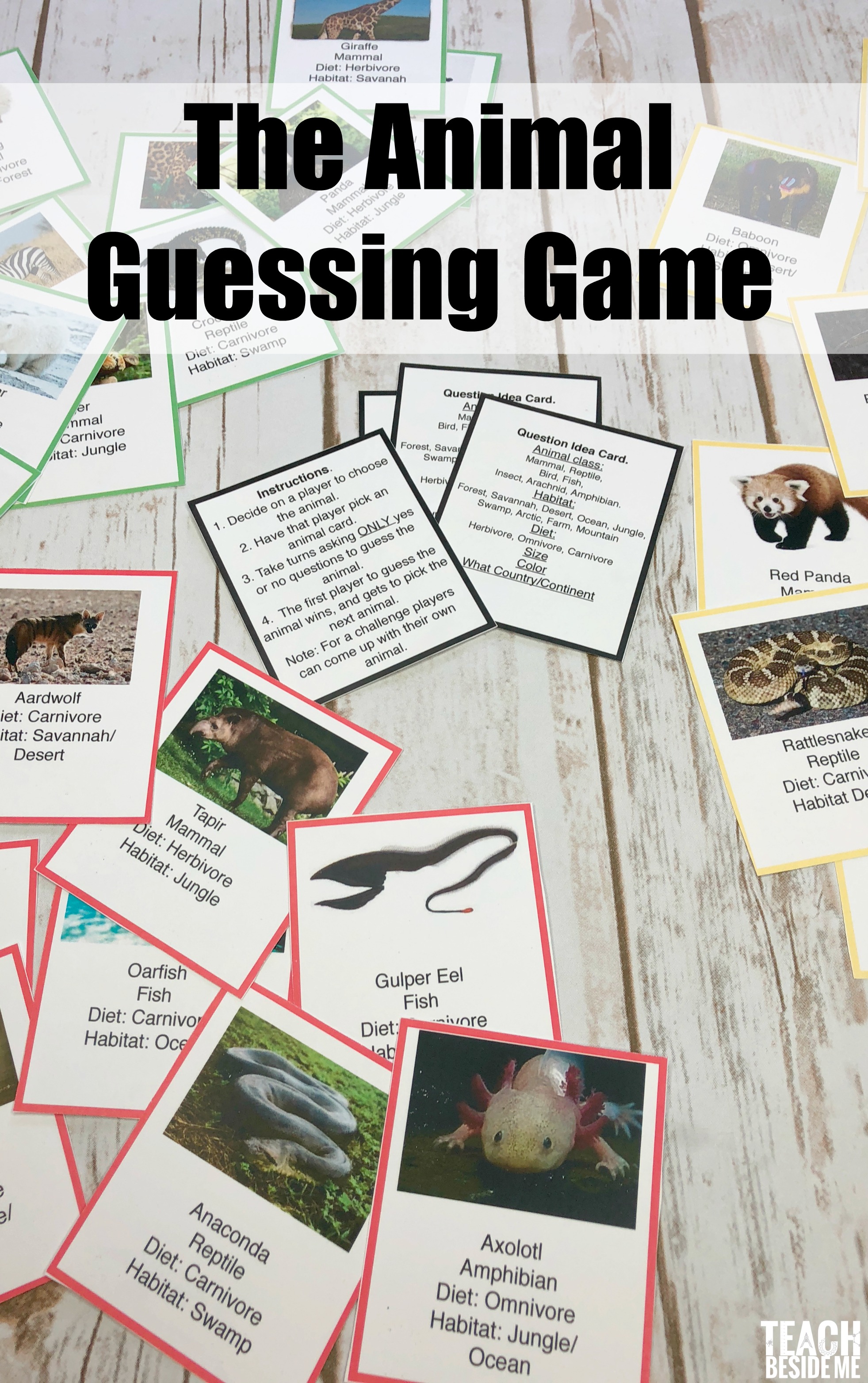 The Animal Guessing Game - Teach Beside Me