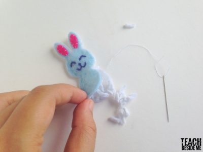 Peter Rabbit Felt Easter Craft for Kids - Teach Beside Me