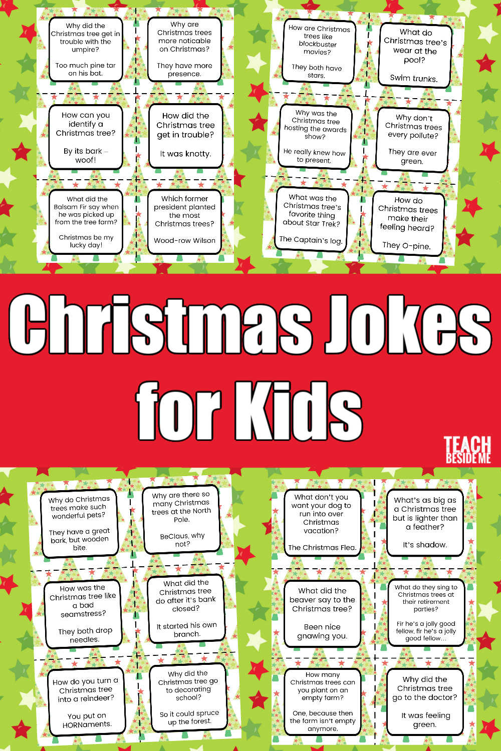 Christmas Jokes for Kids - Teach Beside Me