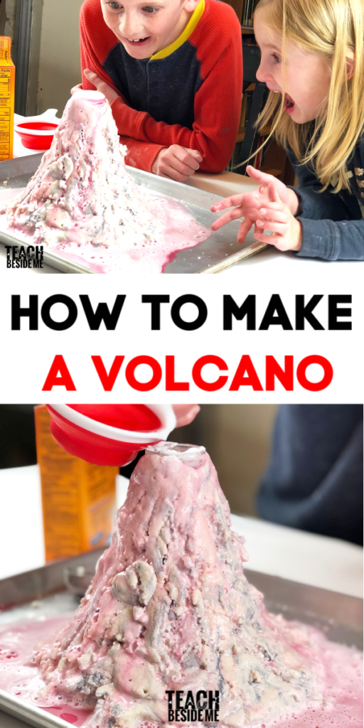 How to Make a Volcano- science experiment