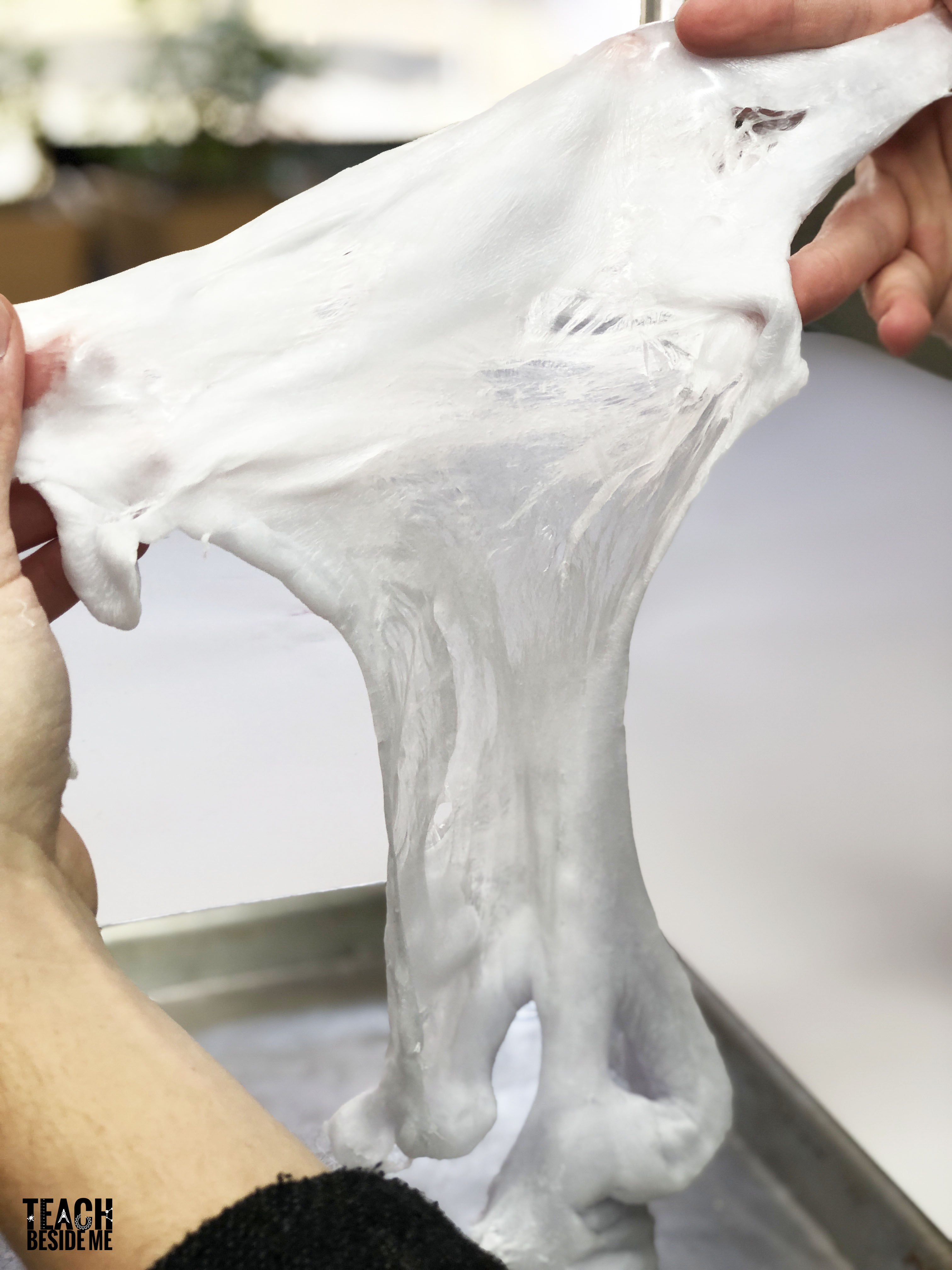 Melting Snowmen: Acetone and Styrofoam Slime Experiment - Teach Beside Me
