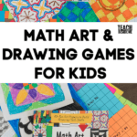 Math Art and Drawing Games for Kids - Teach Beside Me