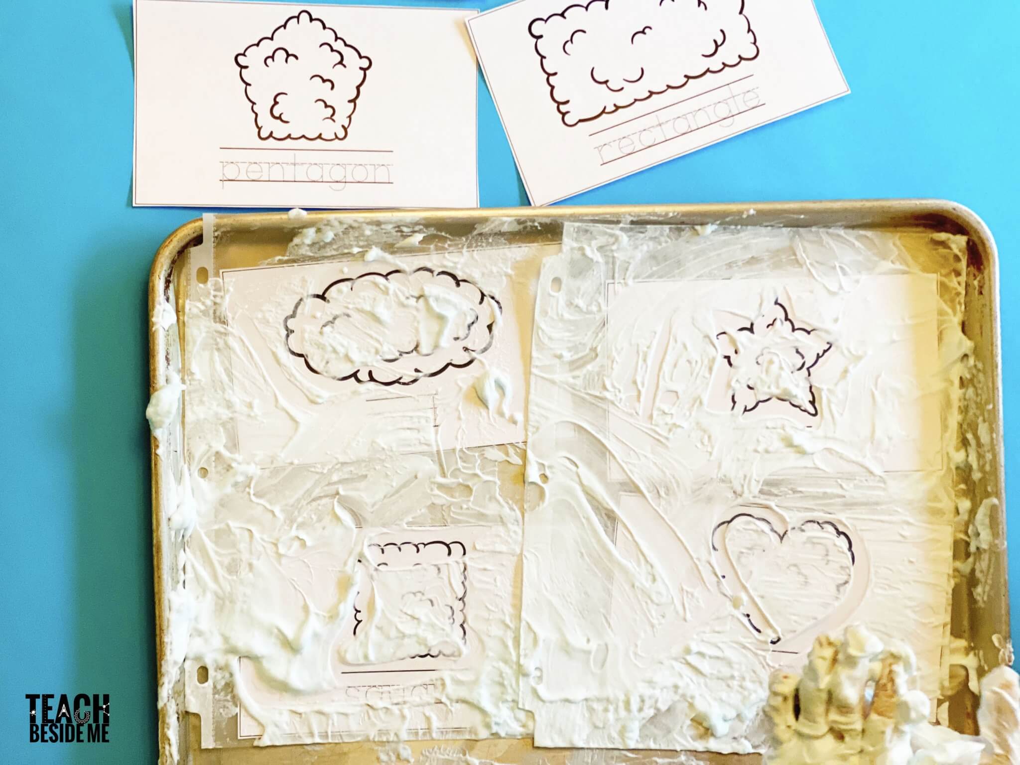2D Shapes Activity for Kids: Cloud Shape Tracing Cards (Free Printable ...