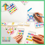 Math Art: Symmetrical Pattern Coloring Cards