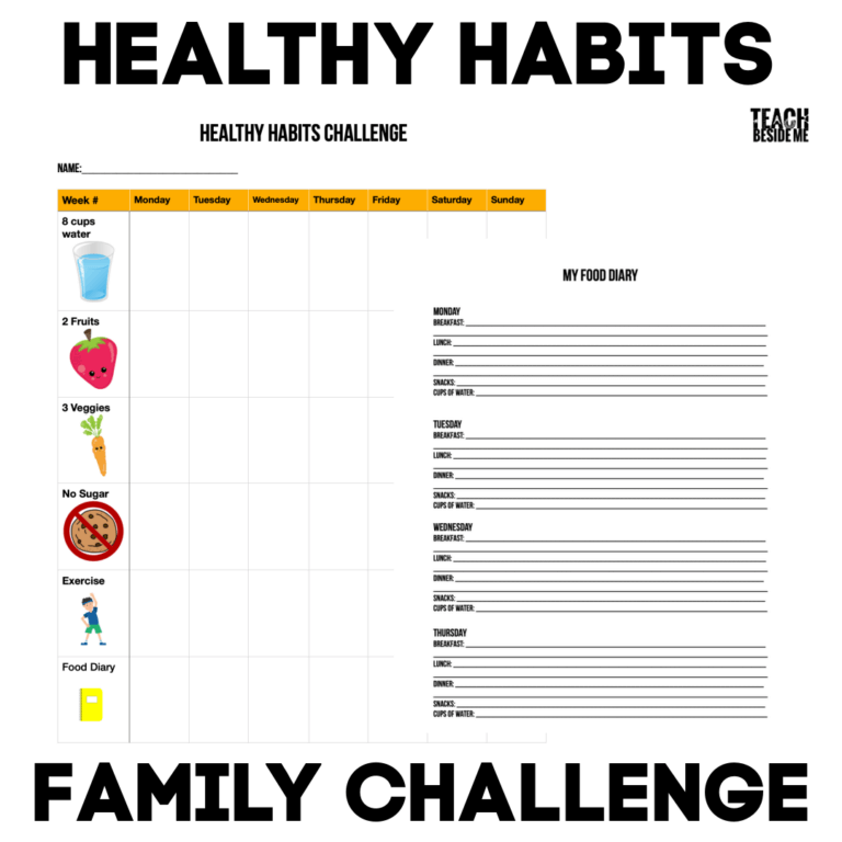 Healthy Habits Challenge for Families (No Diets, Just Simple Daily Routines)