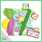 Flower Counting Activity for Kids (Printable Math Game)