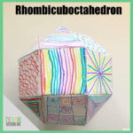 3D Shape- Rhombicuboctahedron Template