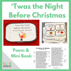 twas the night before christmas book & poem
