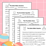 Easter Mad Libs Printable