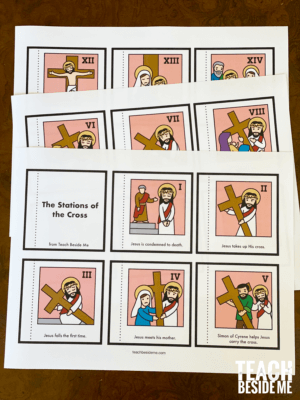 Stations of the Cross for Kids - Teach Beside Me