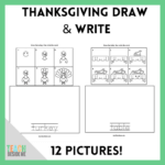 Thanksgiving Draw and Write Pictures