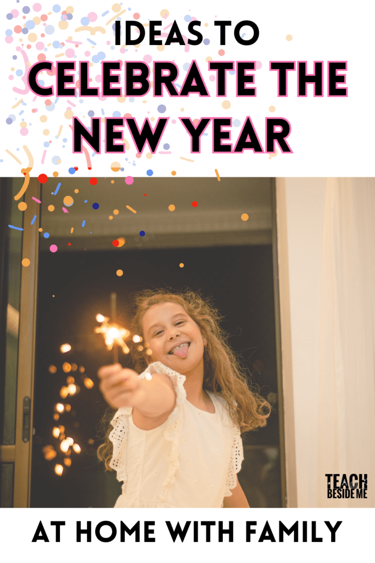 celebrate the new year at home with family