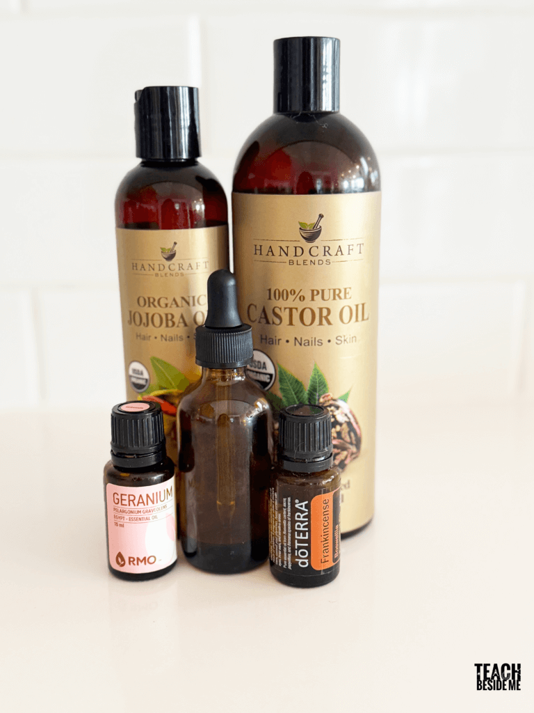 oils for face serum recipe