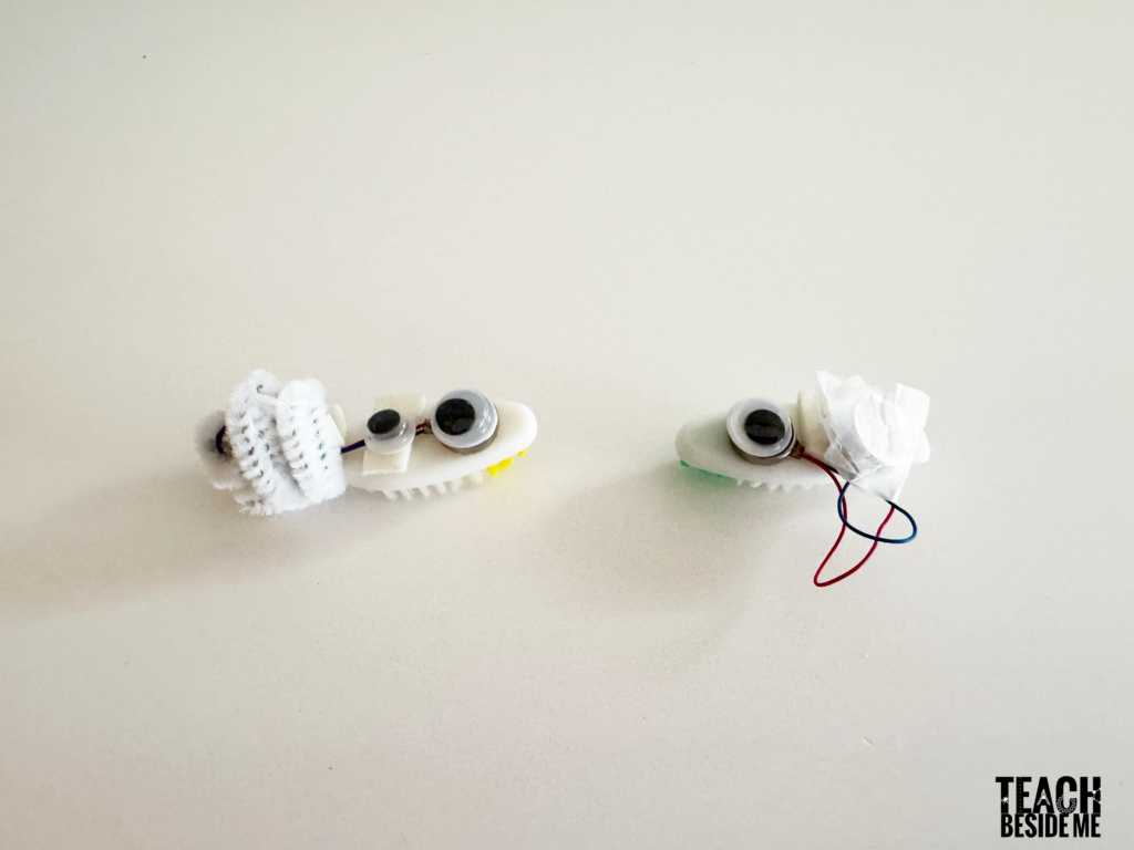 bristle bots STEM robot experiment