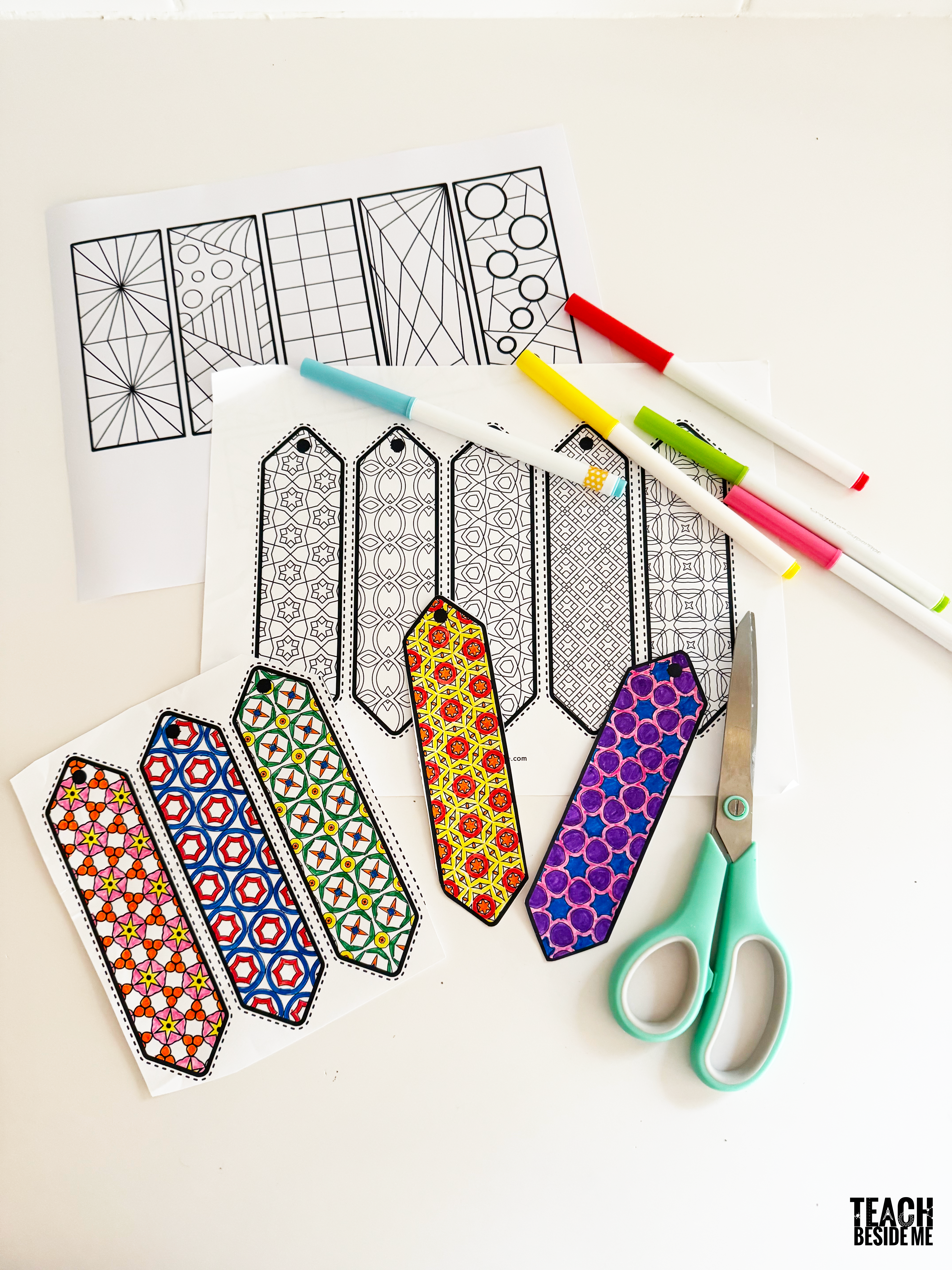 bookmarks to color