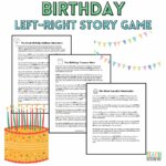 birthday left right story game square
