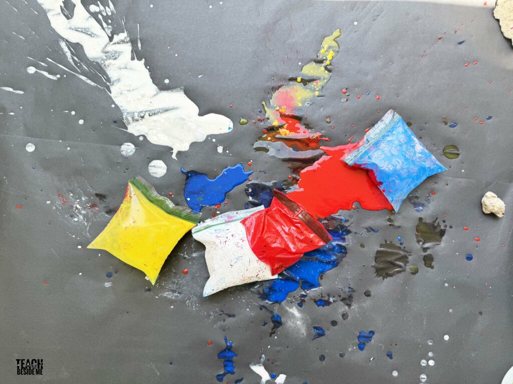 exploding paint craft