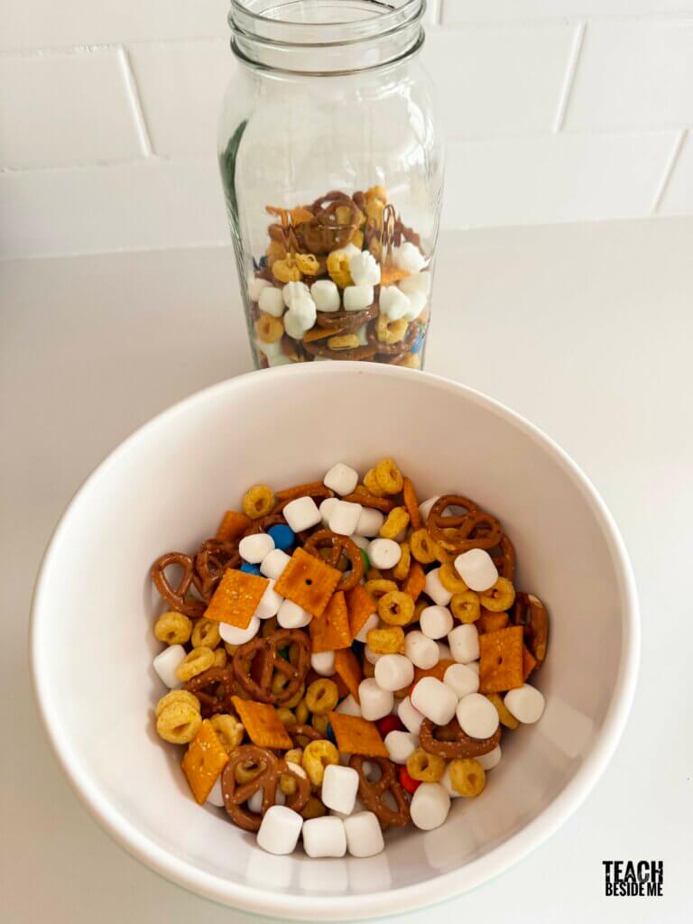 snack mix for dad- fathers day gift