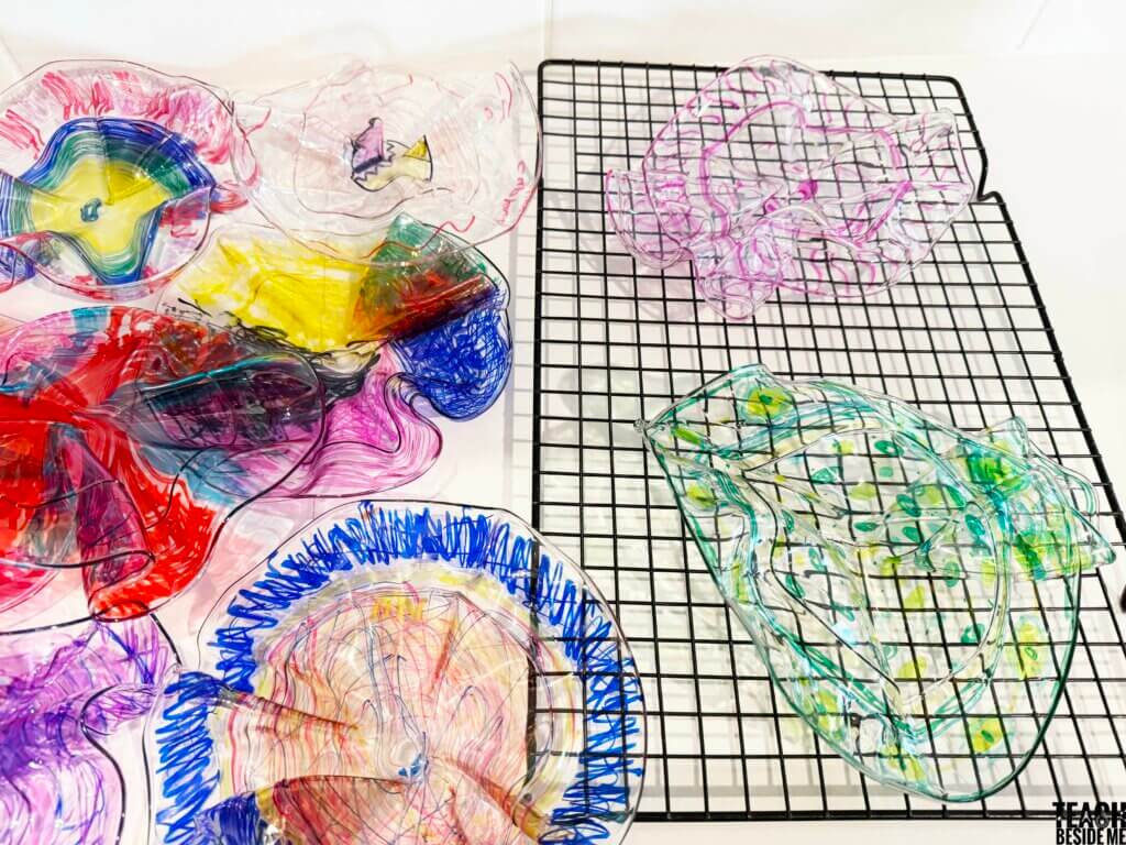 stained glas chihuly craft for kids