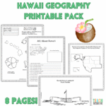 Hawaii State Geography Printable Pack