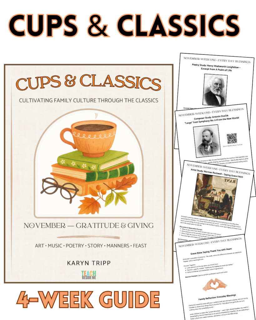November Cups and Classics- family culture