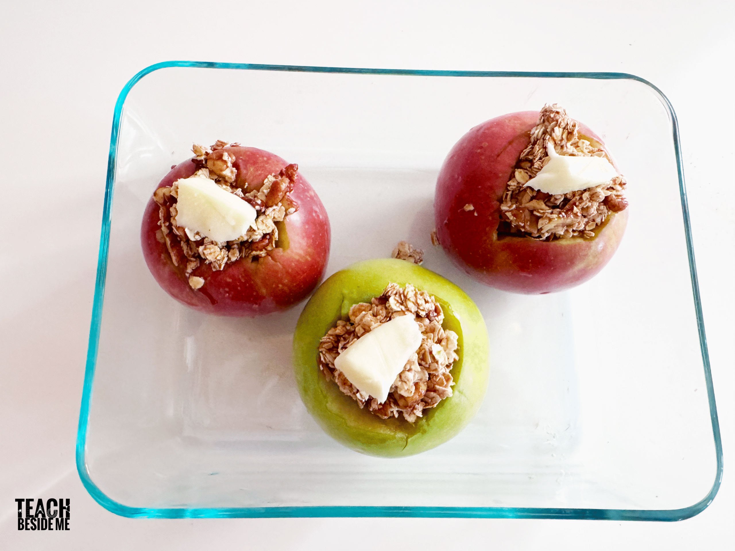baked apples recipe- autumn science