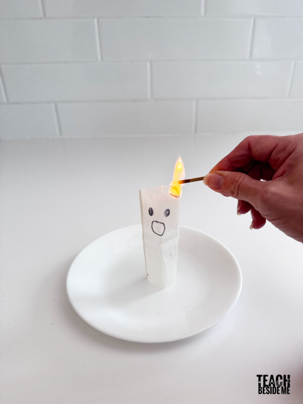 Tea Bag Rockets Science Experiment for Kids - Teach Beside Me