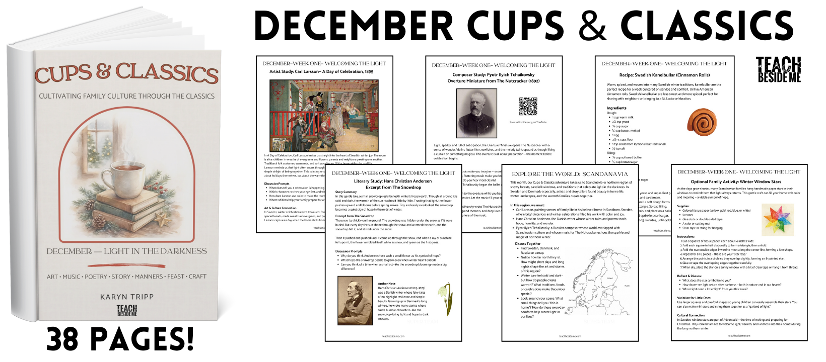 December Cups and Classics curriculum