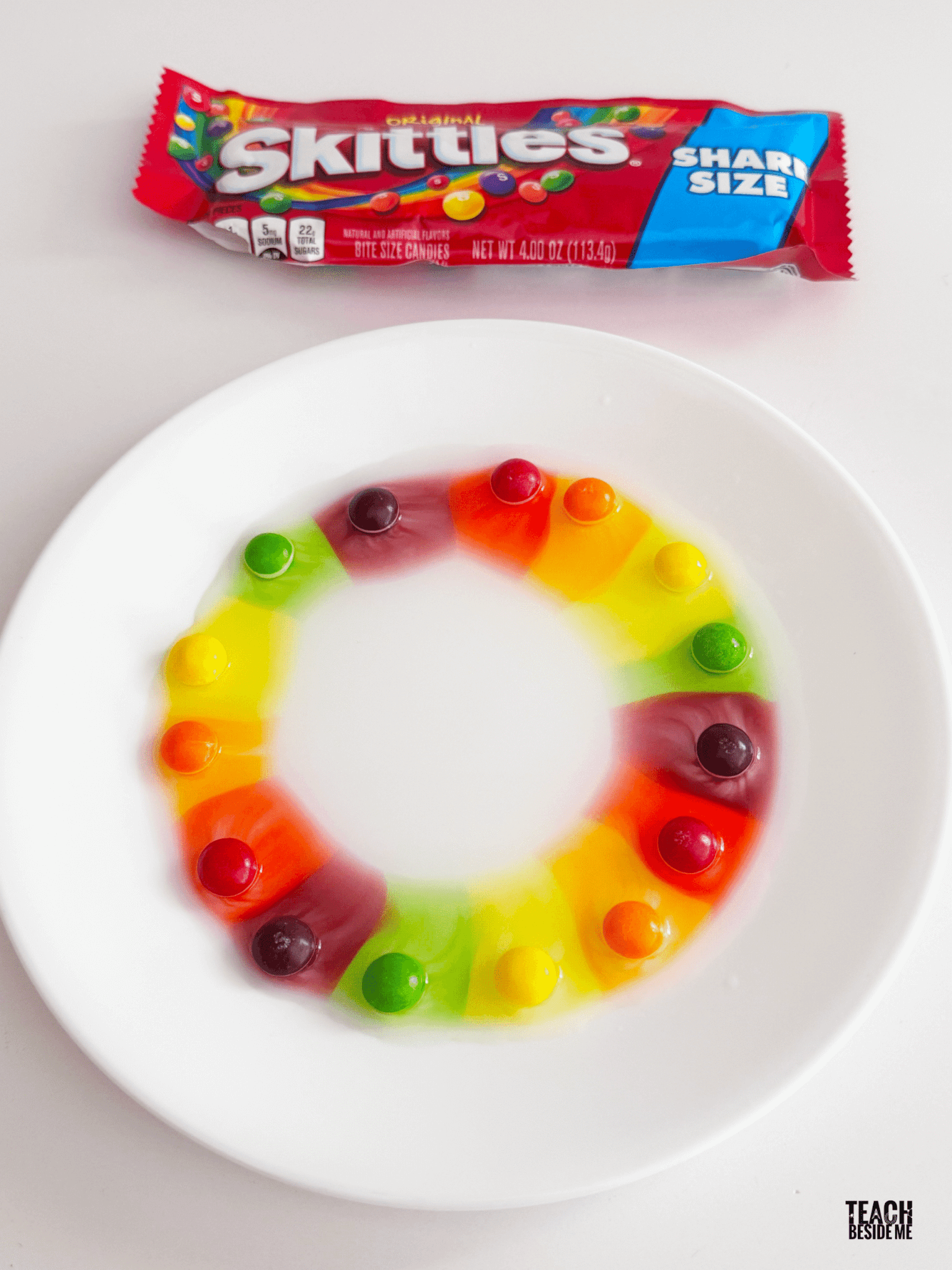 candy science with skittles