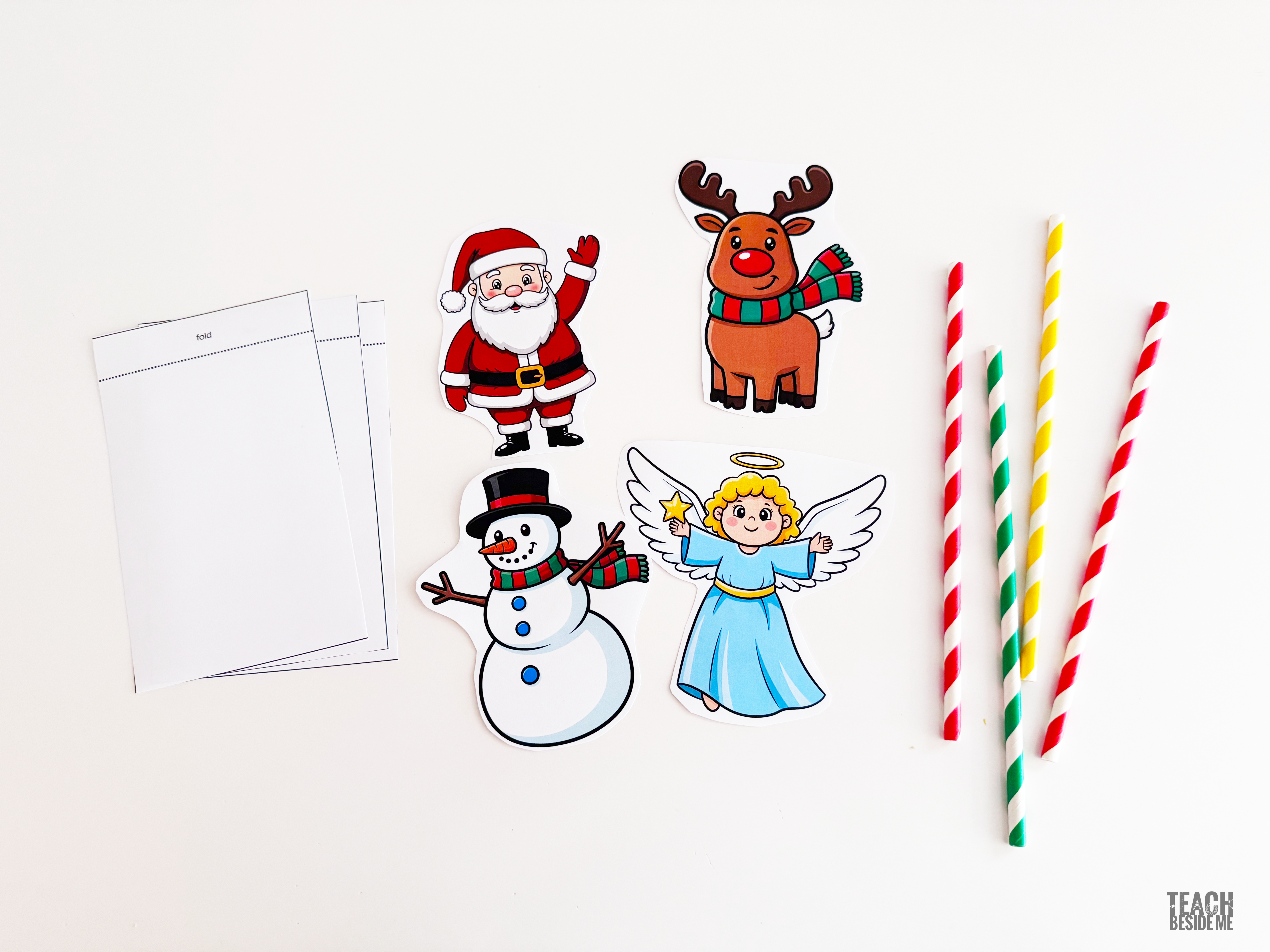 supplies for christmas straw rockets