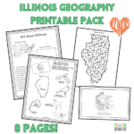 Illinois State Geography Pack