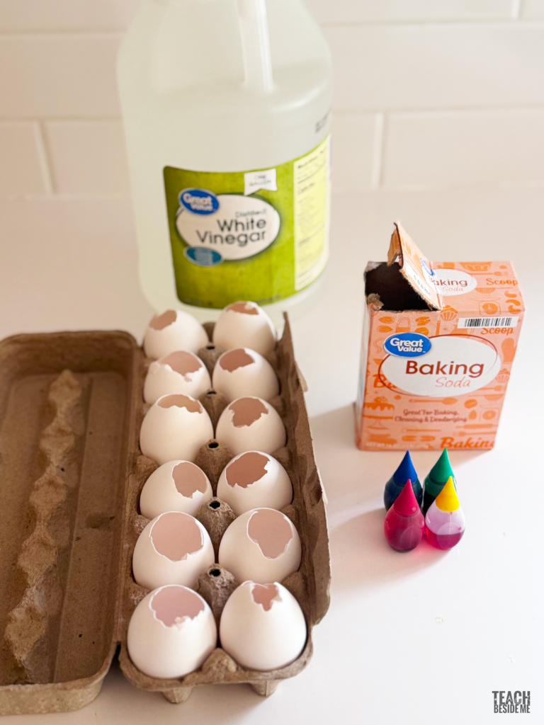 egg volcano supplies