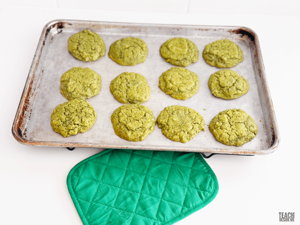 green sunflower seed butter cookies
