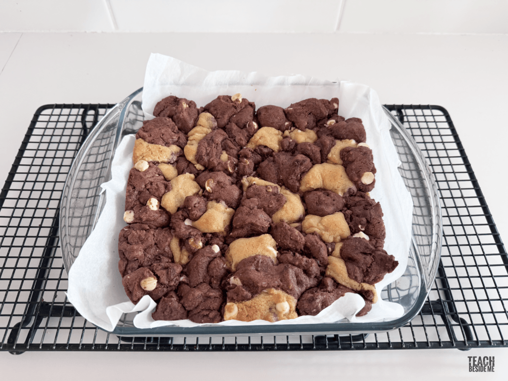 rock cycle cookie bar metamporphic layer