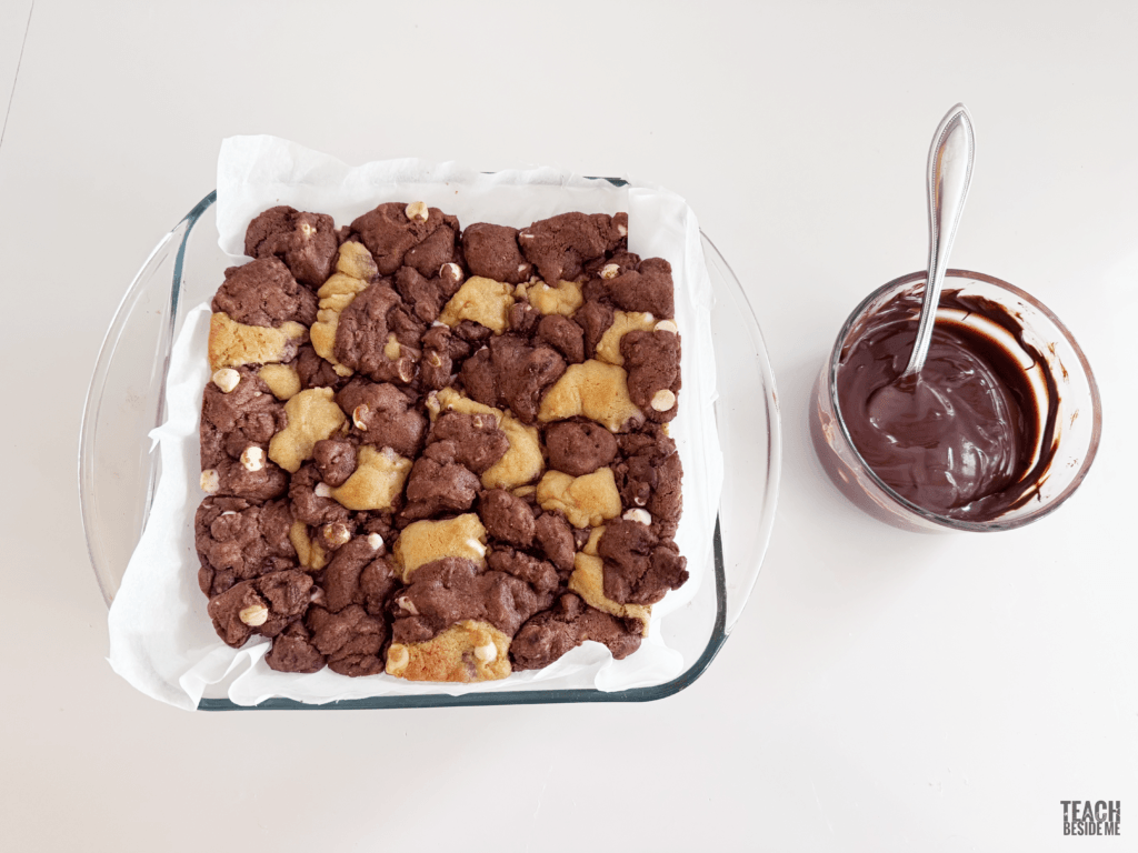 rock cycle cookies igneous layer melted chocolate