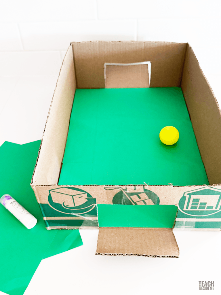 make a diy tabletop soccer football game