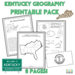 Illinois geography printable