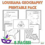 Louisiana State Geography Pack