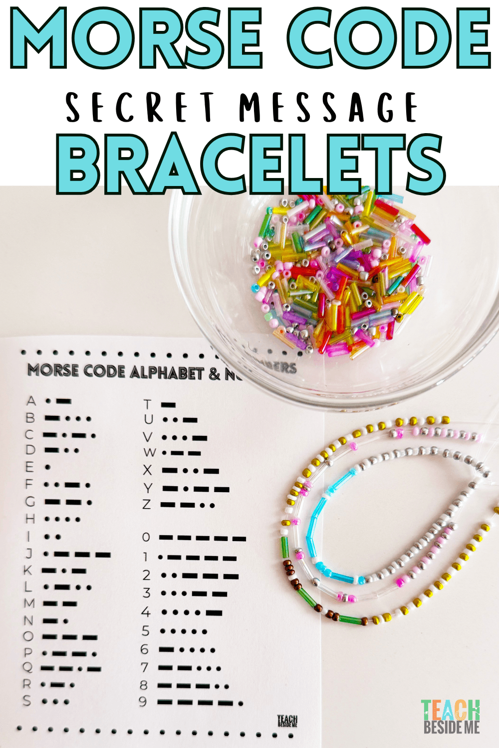 Morse Code Secret Message bracelets