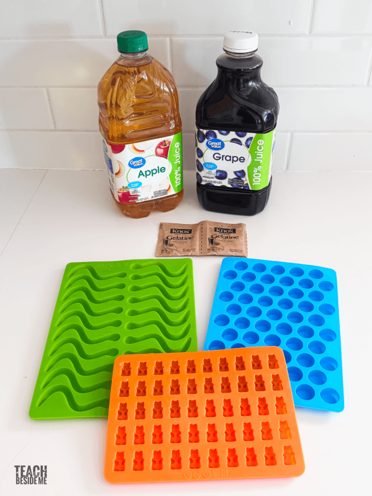 homemade gummy recipe supplies