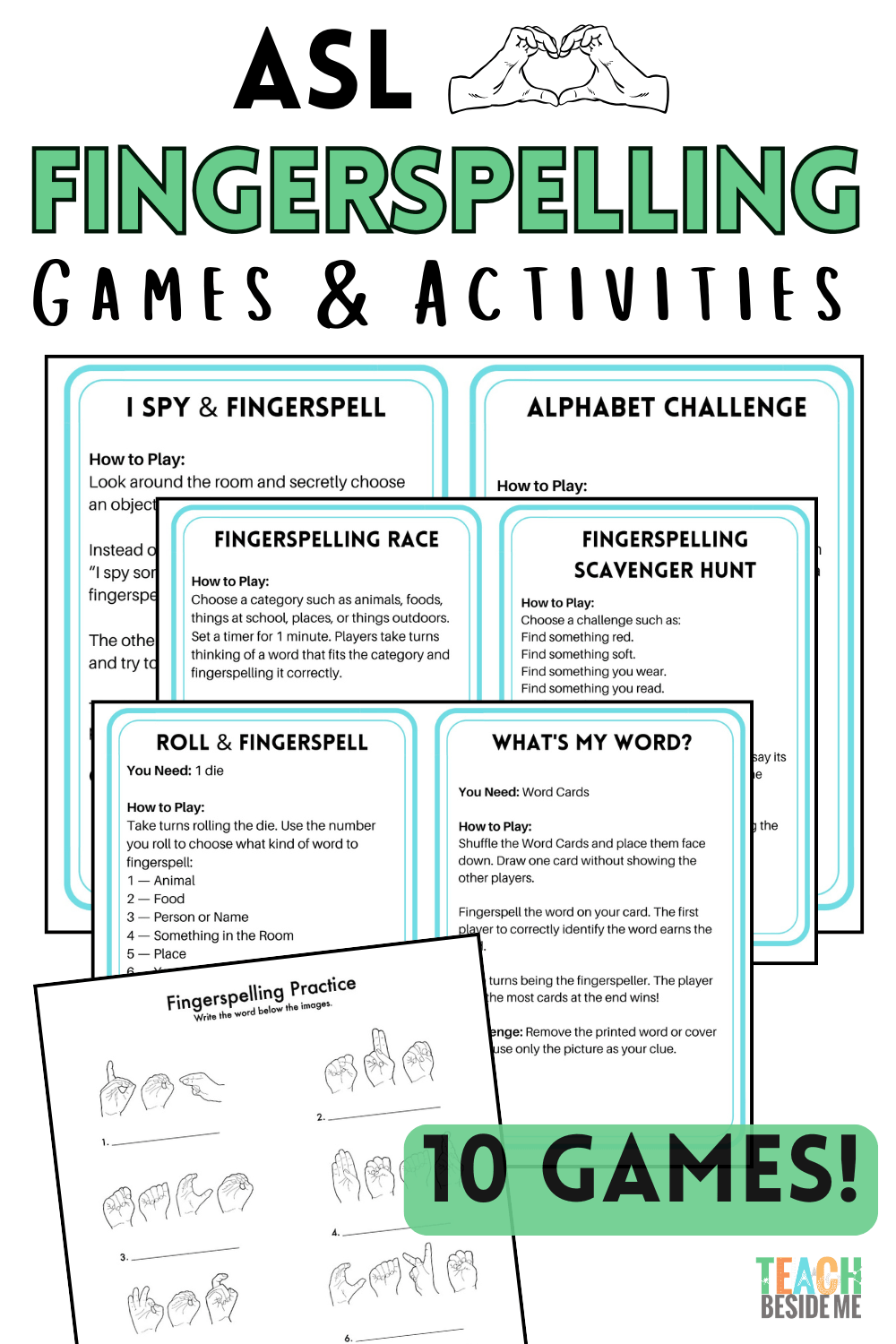 fingerspelling games and activities