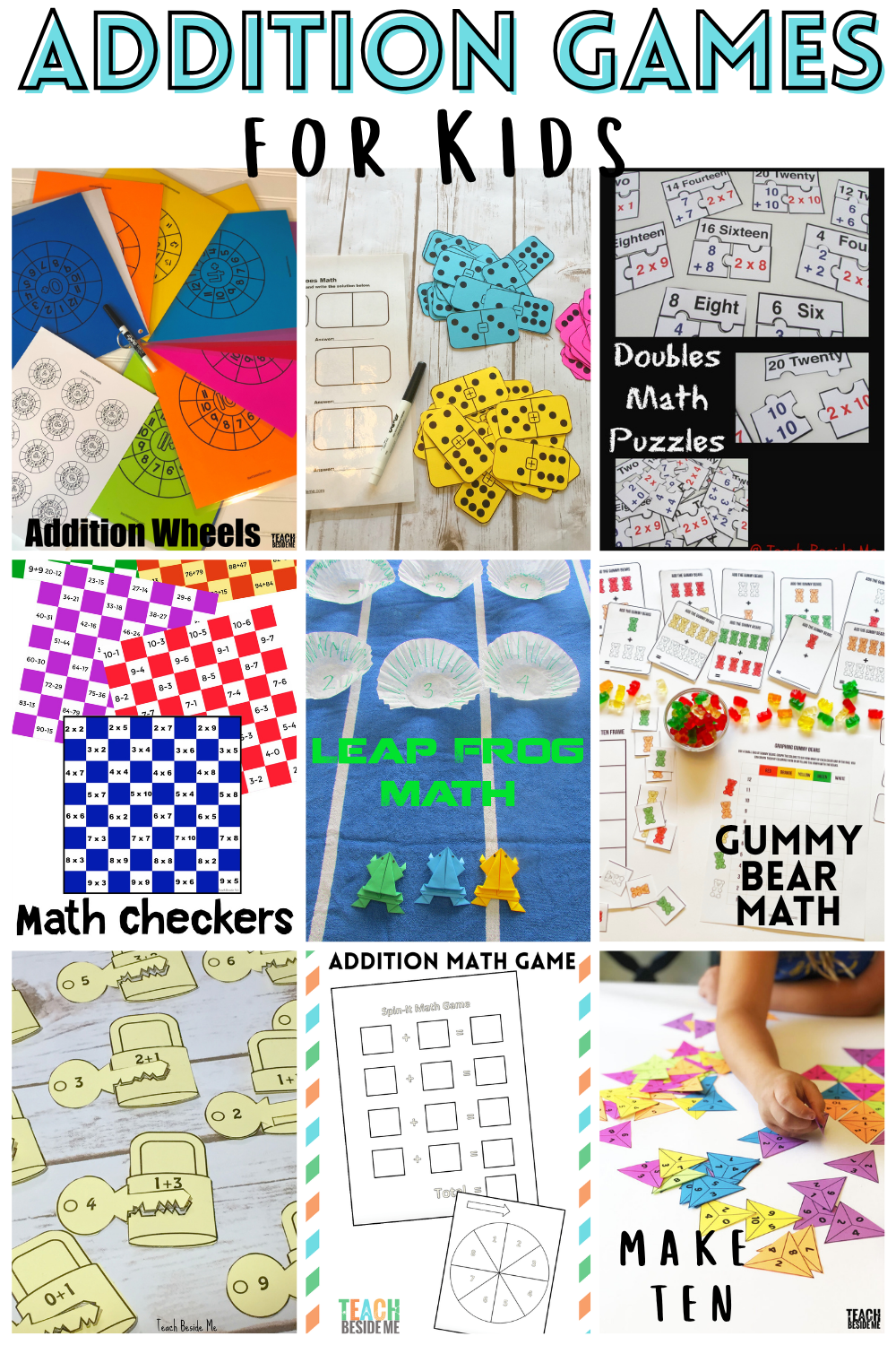 Math addition games for kids