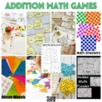 addition math games bundle