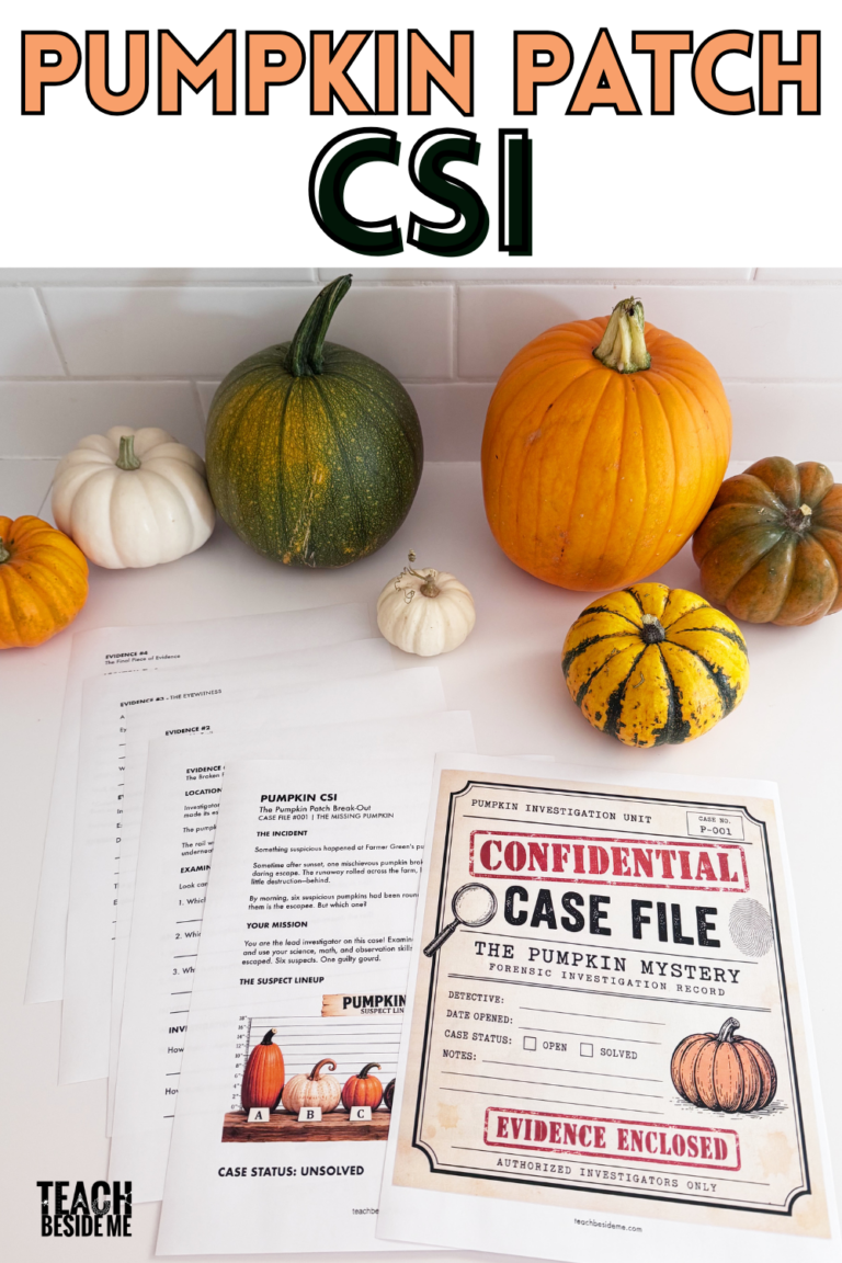 pumpkin patch CSI lesson