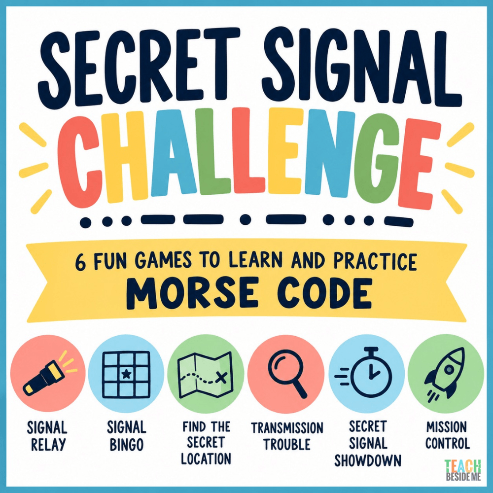 secret signal Morse Code games