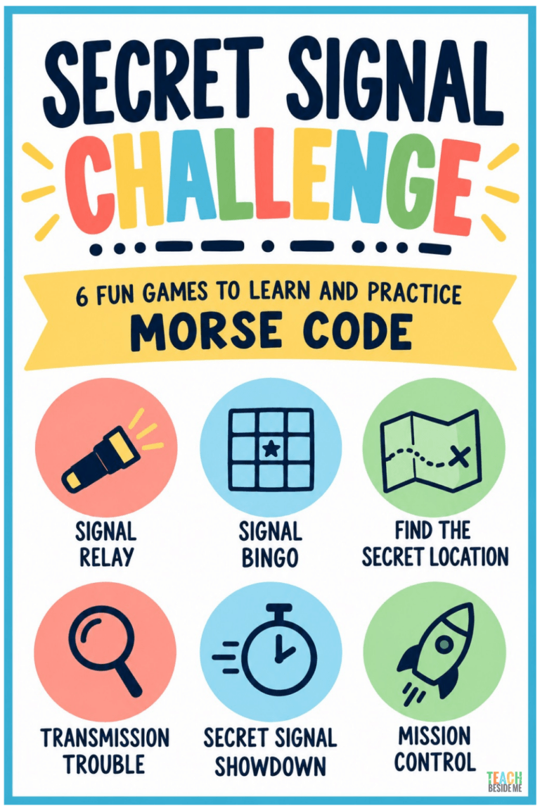 secret signal challenge- Morse Code games