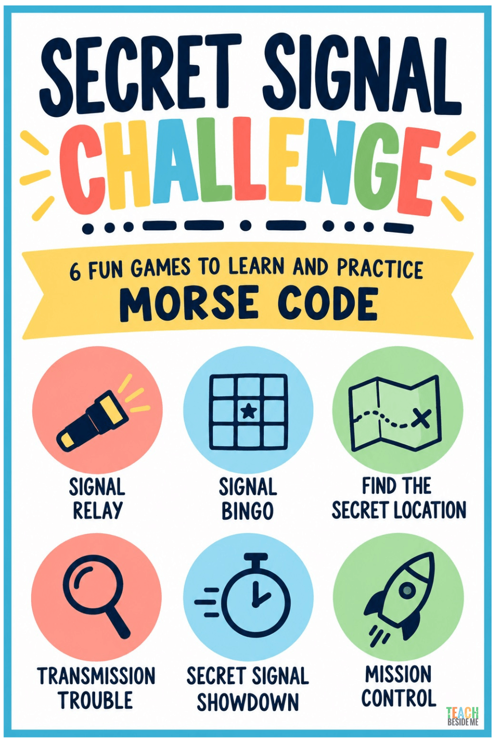 secret signal challenge- Morse Code games