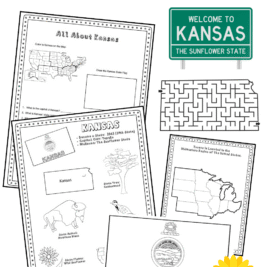 kansas geography printable