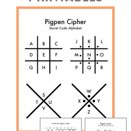 pigpen cypher printables